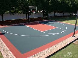 half basketball court​